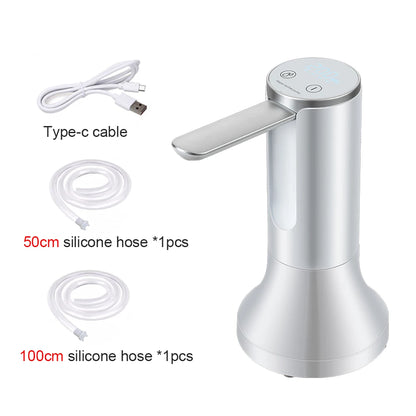 Electric Water Gallon Bottle Pump Foldable Automatic Water Dispenser 19 Liters Bottle Rechargeable Desktop Drinking Water Pump