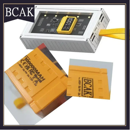 BCAK  Brand discount store 30000mAh 50000mAh 120W Fast Charging Transparent Power Bank 200000mAh Large-capacity Mobile Power