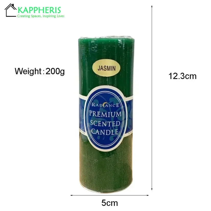 Flameless Pillar Candles Black Red Yellow Scented Candles Large Soy Wax Prayer Church Candles Aromatherapy