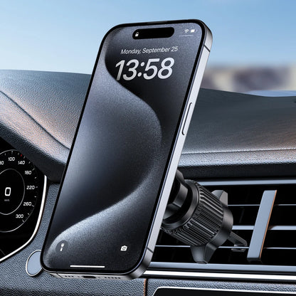 Magnetic Phone Holder 360° Rotation Strongest Magnet Car Air Vent Mobile Phones Mount for iPhone 16 15 14 13 Pro Max Accessories