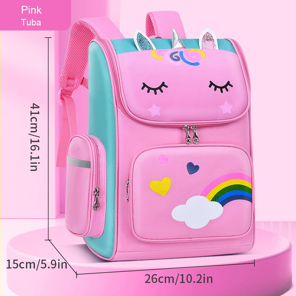 New elementary school students schoolbag shoulders backpack 6-12 years old one, two, three, four, five, six grades waterproof le