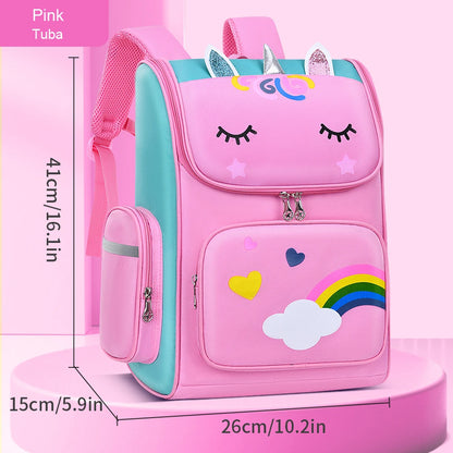 New elementary school students schoolbag shoulders backpack 6-12 years old one, two, three, four, five, six grades waterproof le