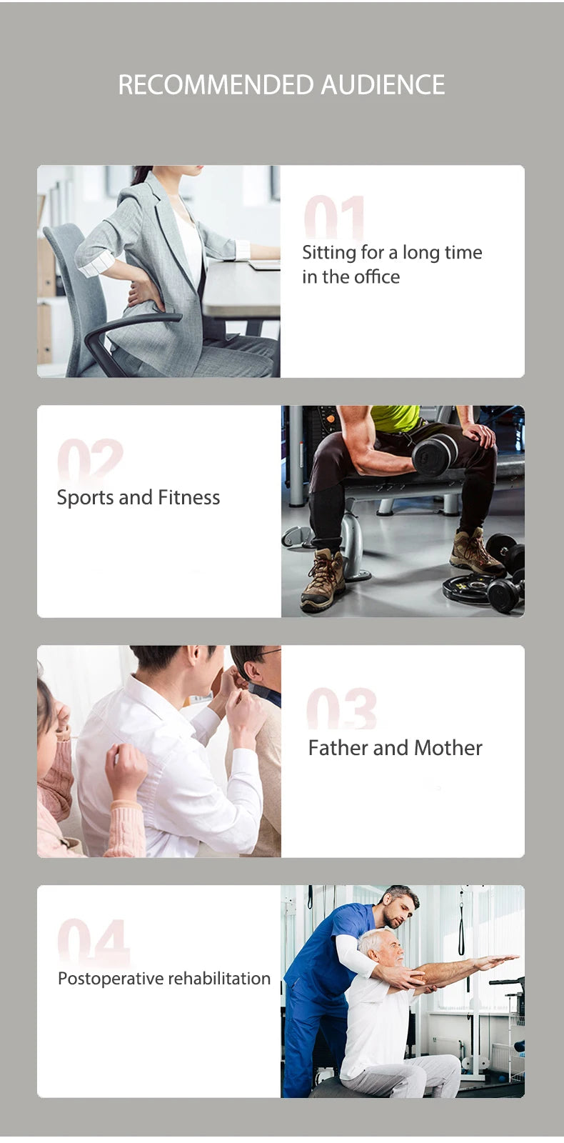 Mini Massager Gun 4 Heads Portable for Fascia Gun Body Back Muscle Recovery Athletes Home Gym Deep Tissue Relaxation Handheld