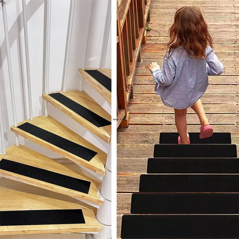 10cm*5m Black Anti Slip Tape Self-adhesive Non Skid Ramp High Traction Friction Abrasive Adhesive Sticker For Stair Floor Step
