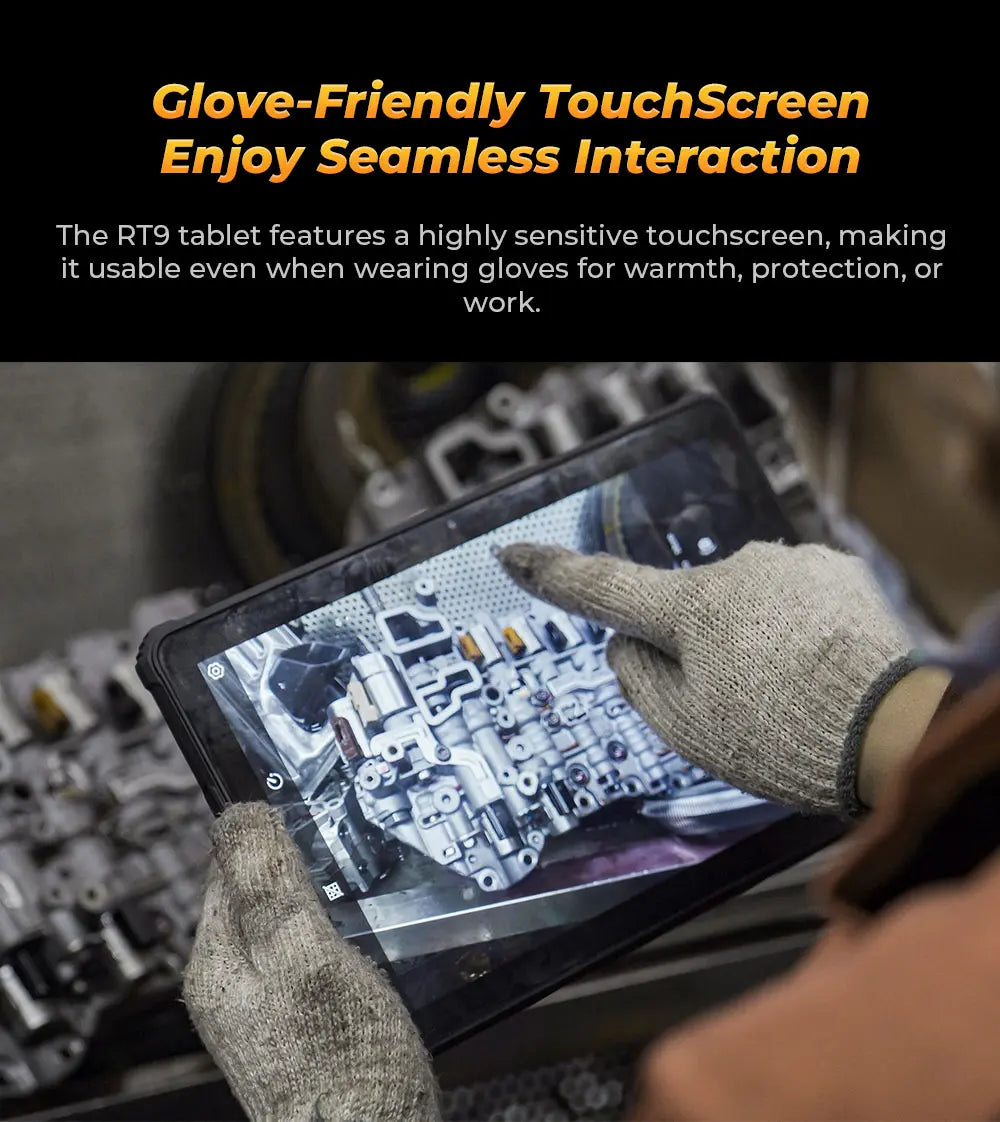 Oukitel RT9 Rugged TabletRugged Tablet 10.1" HD Display 24GB RAM 256GB Waterproof Tablet 11000mAh Battery Android 14.0 Tablet PC