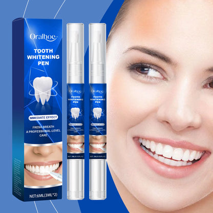 Teeth Whitening Gel Pen Dental Whitener Remove Stains Reduce Yellowing Teeth Gums Treatment Fresh Breath Tooth Brightening Serum