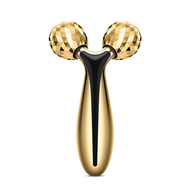 High Quality Facial Beauty Device Thicker 3D Roller Massager Skin Firming Thin Face 360° Rotatable Wrinkle Remover Relax Massage