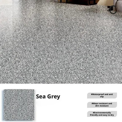 High-Gloss Marble Effect Epoxy Floor Coating, Louis Floor Waterproof Floor Epoxy Paint, Paint, Forest Paint, Floor Garage E2H2