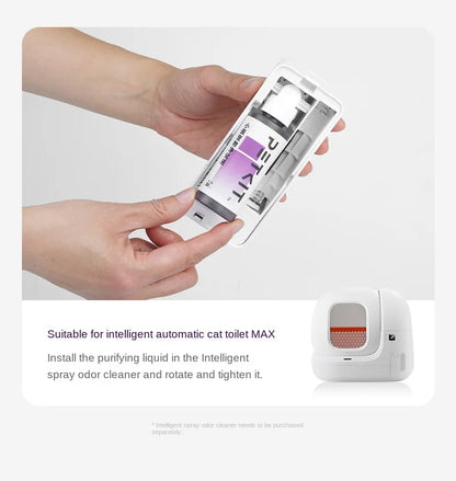 PETKIT Pad Cat Litter Box Special Purification Concentrated Liquid Sterilization Deodorant Pear Flower Fragrance Liquid Cleaning