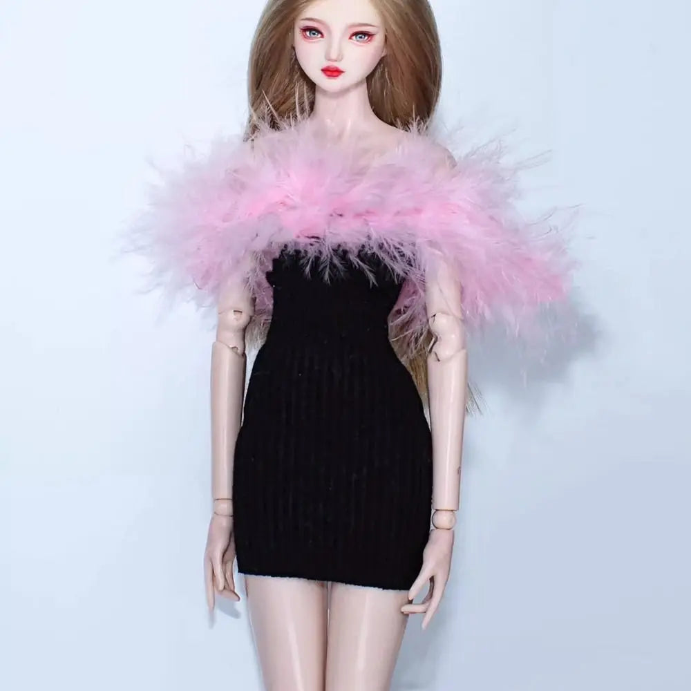 Fashion Doll Party Clothes Casual Wears Elegant PU Leather Coat 10 Styles Princess Windcoat Skirt 11.5