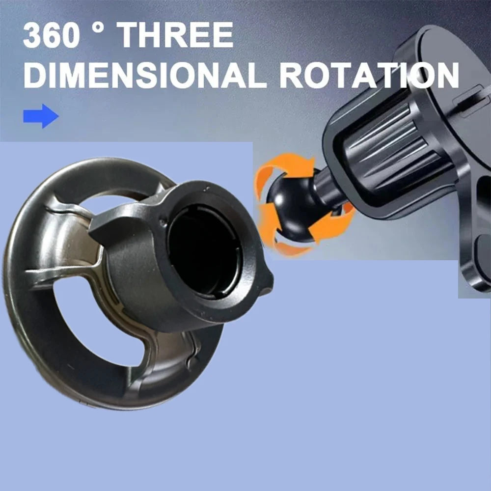 For MagSafe Car Mount Accessories Universal Magnetic Car Phone Holder Parts Suitable for 17mm Ball Head Base Magnet Brackets