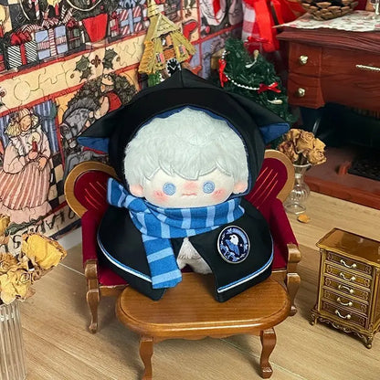 10cm Cotton Doll Academy Magic Cloak Series Doll Clothes Doll Doll Universal Kawaii Hooded Set Dress Up