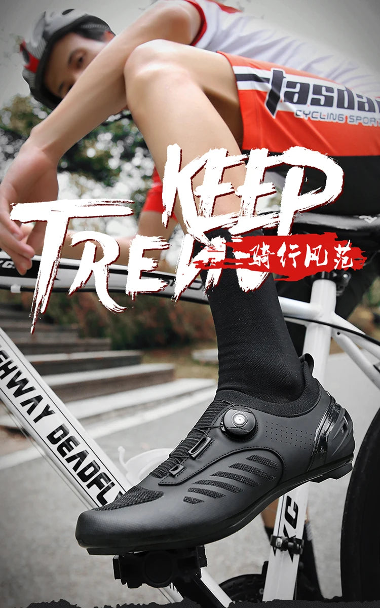 2024 Breathable Cycling Shoes Women's Mountain Bike Sneakers Road Bike Sneakers Men's Mountain Bike Sneakers