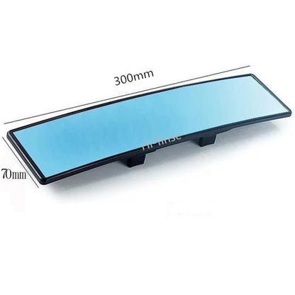 Car interior large field of view rear-view mirror anti-glare reversing auxiliary mirror Car modification wide-angle curved mirro