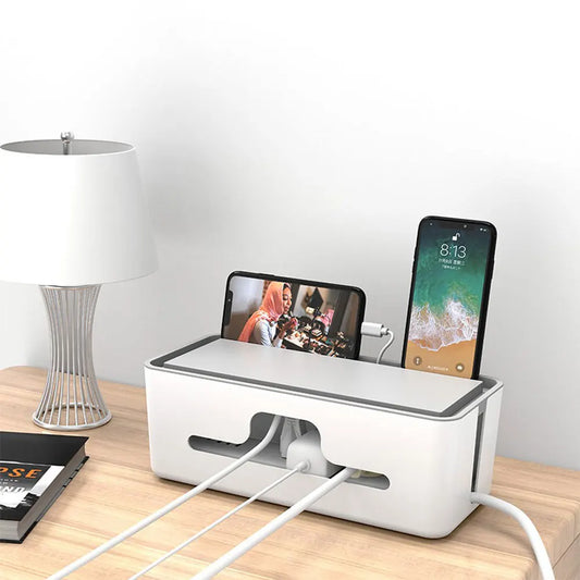 Household Socket Board Organizer Box, Multi-Functional Cable Management Box, Data Cable, Multi-Purpose Organizer And Finishing