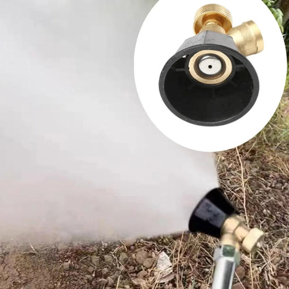 Agricultural Atomization Nozzle Alloy Adjustable Black Agricultural Sprinkler Head Garden Sprayers