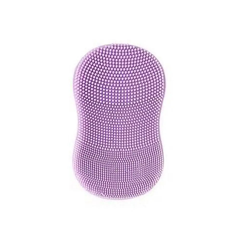 Facial Silicone Facial Cleansing Brush Handheld  Facial Deep Cleansing  Exfoliator Blackhead Pore Cleaner Skin Care TooL