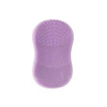 Facial Silicone Facial Cleansing Brush Handheld  Facial Deep Cleansing  Exfoliator Blackhead Pore Cleaner Skin Care TooL