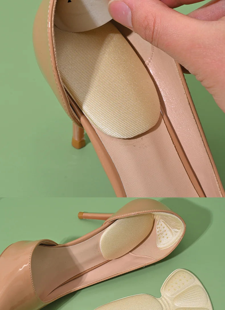 T-Shaped Heel Protectors Stickers Womens Shoes Heel Cushion Foot Care Products Non Slip Shoe Pads High Heels Half Shoe Inserts