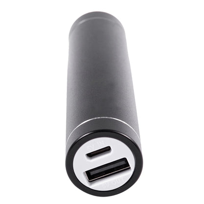 2X 2600MAh Portable External USB Power Bank Box Battery Charger for Mobile Phone(Without Battery) Color:Black