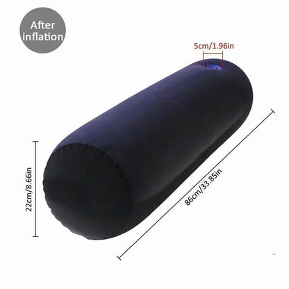 Portable Inflatable Pillow Multifunctional Body Pillow Cushion Positions Support Air Cushion Outdoor Travel Triangular PillowI