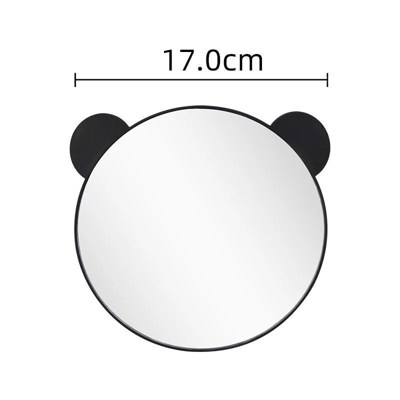 Adjustable Car Rear Seat View Mirror Cartoon Wide View Baby Safety Facing Seat Mirror Universal Shatterproof Car Kids Monitor