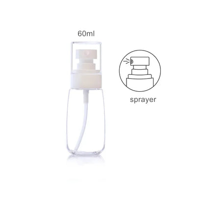 30ml 60ml 100ml UPG Fine Mist Spray Bottle Plastic Bottl Lotion Pump Travel Perfume Water Bottles Refill