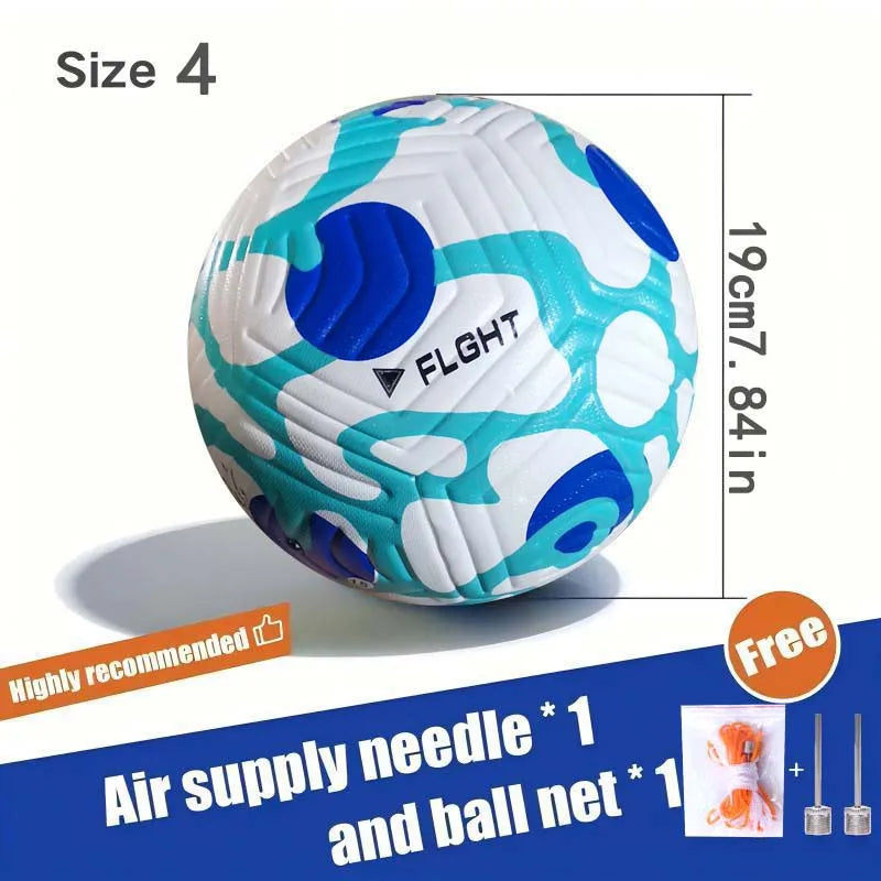 Standard Size 5 Size 4 Soccer Ball Professional Outdoors Sports Match Balls Training Seamless Football High Quality Pu Material