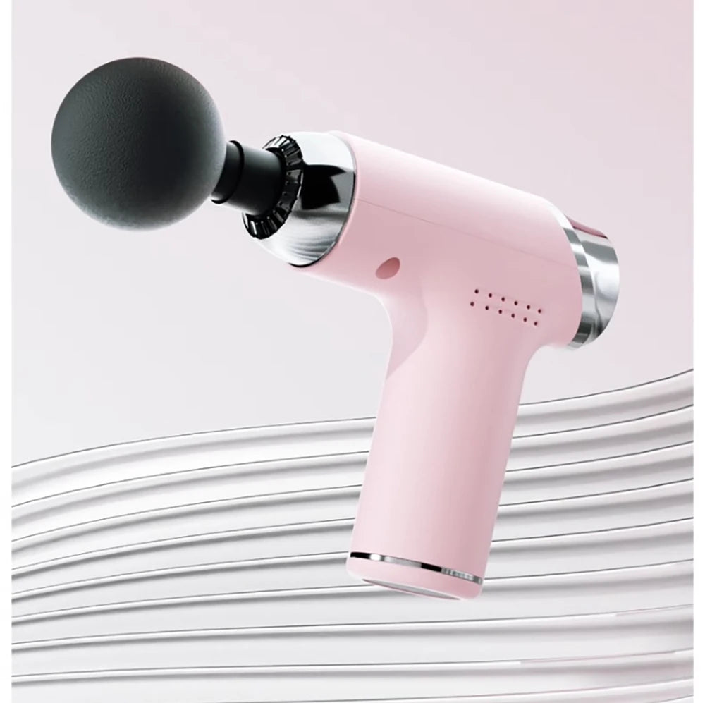 Mini Massage Gun Deep Tissue Muscle Relief Electric Portable for Home Gym Sports Recovery Rechargeable Tool