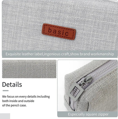 Pencil Case Student Pencil Pouch Cosmetic Bag Office Stationery Korean Organizer For Student School Supplies