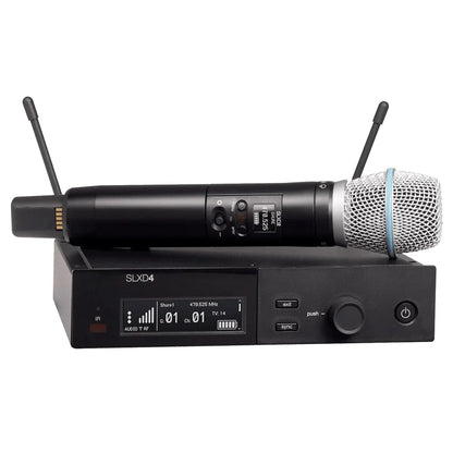 SLXD4 SLX24 Professional Wireless UHF Microphone System For Karaoke church perform church mic