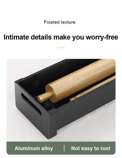 Utensil Drawer Organizer Kitchen Utensil Cutlery Tray Expandable Drawer Storage Retractable Under Cabinet Dish Drying Rack Shelf