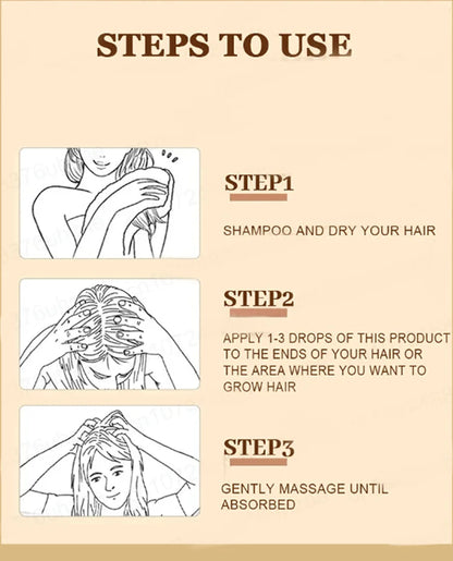 Anti Gray Hair Serum Remedy White Darkening Products