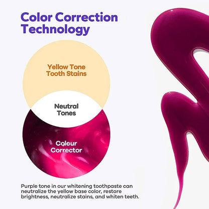 V34 Toothpaste 5D Teeth Oral Hygiene Cleaning Teeth Fresh Breath Teeth Care New