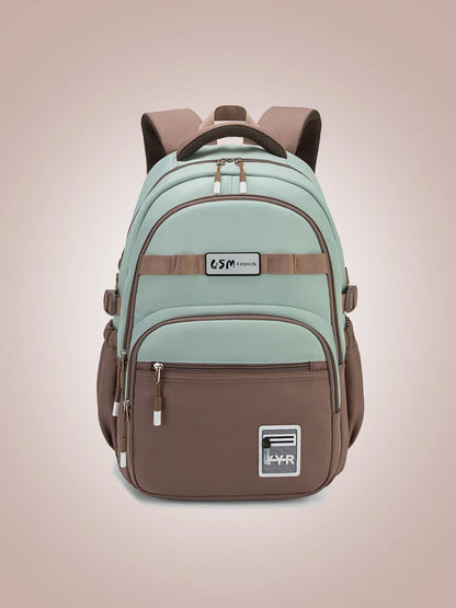 Schoolbags for Junior High School Girls with Good Looks, Korean Style Large Capacity College Style Backpacks for Women