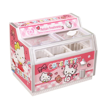 Freezer Shape Fridge Magnets Magnets Stickers Decorative Mini Magnets Decals Strong Suction Fridge Stickers for Kitchen Locker