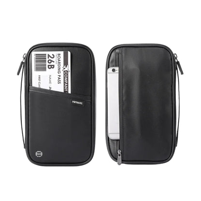 RFID Blocking Passport Wallet Family Passport Holder Multi Functional Document Case Organizer Travel accessories Document Bag
