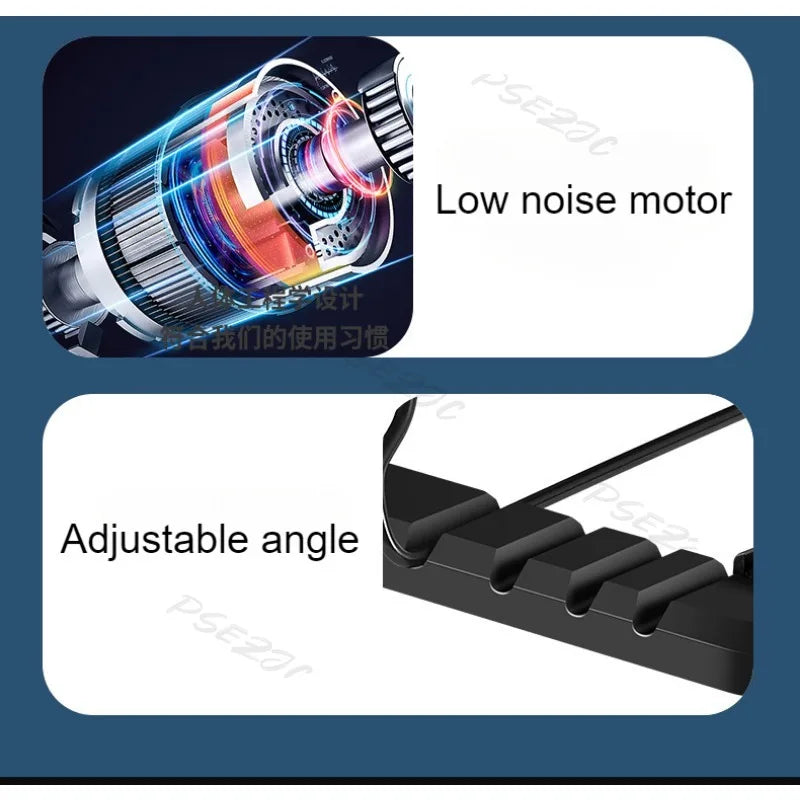 Laptop Cooling Base Is Suitable for 10 Inch/17 Inch Notebook Coolers with Adjustable Lifting and Strong Wind Power