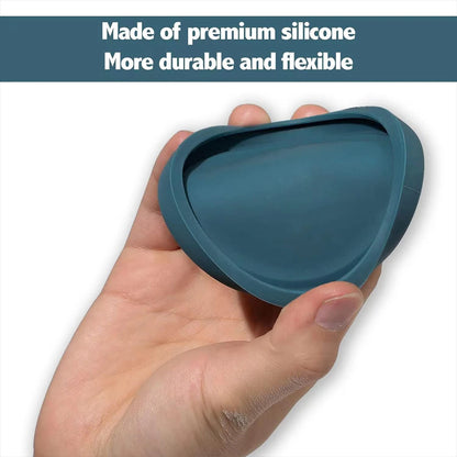 Silicone cat food can lid, pet feeding supplies, pet food can supplies, medium-sized foldable can lid for cat food cans