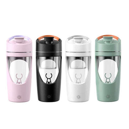 Electric Shaker Bottle Blender Holds upto 700ml  | Portable Pre Workout Whey Protein Drink Cup | Mixes Cocktails Smoothies Shake