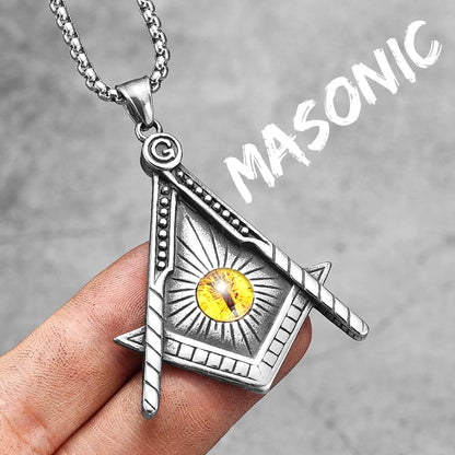 Salomon Masonic Star of David Stainless Steel Men Necklaces Pendant Chain Punk New in For Women Fashion Jewelry Gifts Wholesale