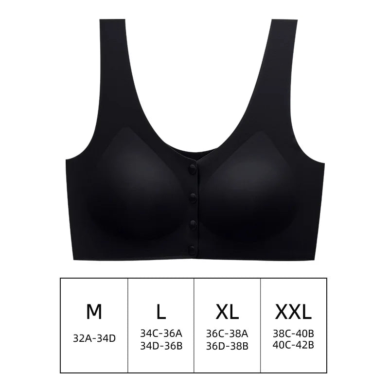 Nursing Bra Maternity Bra With Removable Pads Front Open Buckle Breathable Comfortable 3D Seamless Bras For Women Pregnancy Hot