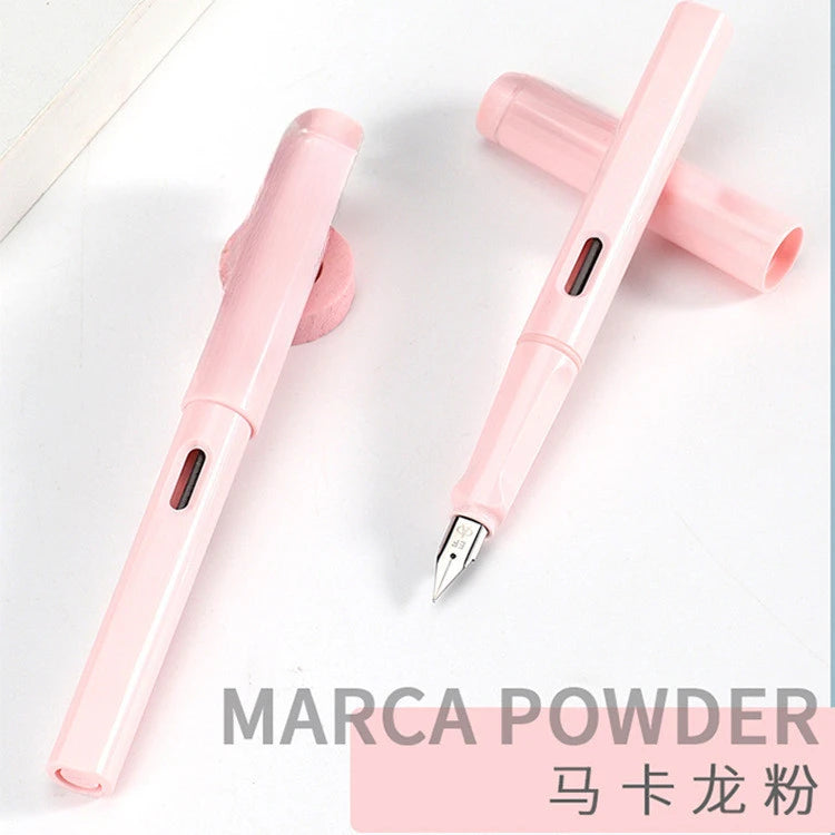 1PC 0.5mm Clear Pointed Writing Practice Pen Student Standing Pen Stationery Student Supplies Pen and Ink Student Supplies