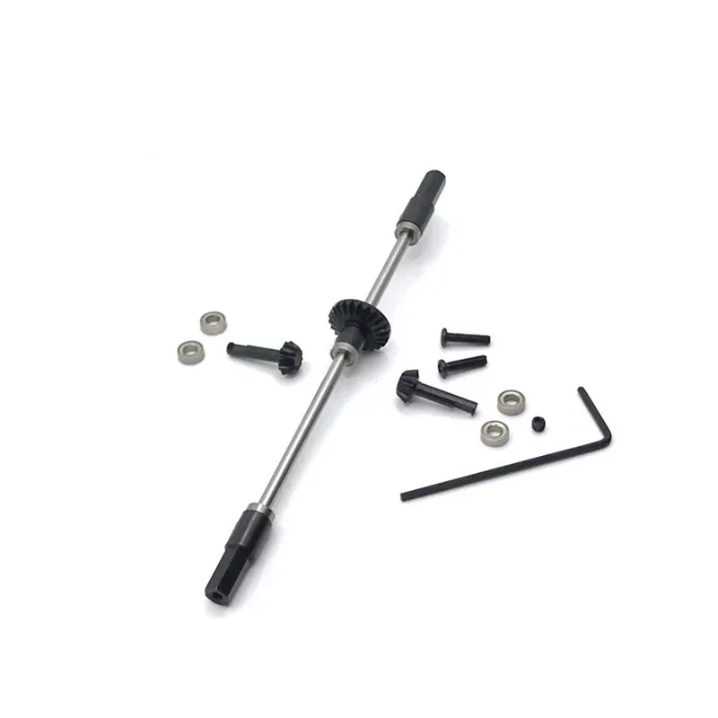 WPL 1/16 B16 B36 RC Car Parts B16 B36 Metal Metal Middle Bridge Drive Shaft  1/16 RC Car Upgrade
