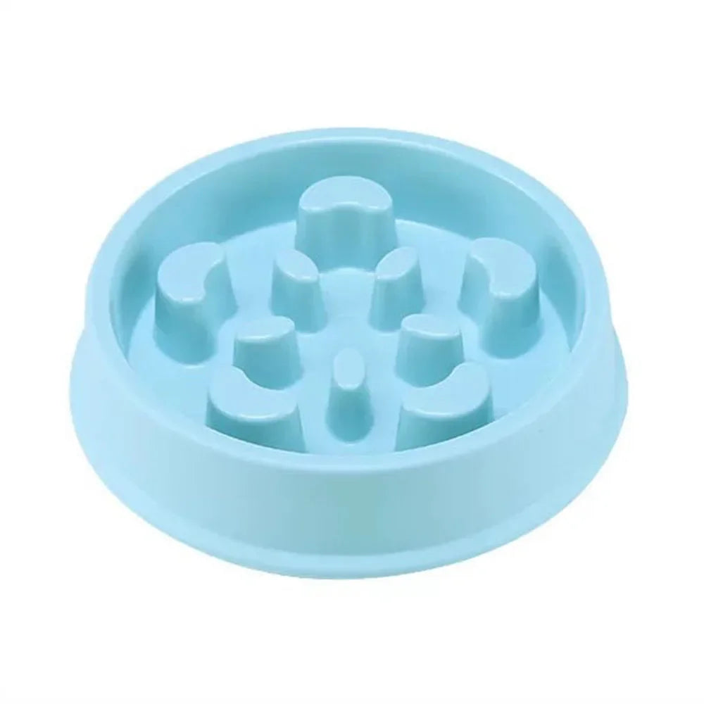 Pet Dog Slow Feeder Bowl Puppy Non Slip Puzzle Bowl Anti-Gulping Pet Slower Food Feeding Dishes Dog Bowl for Medium Small Dogs