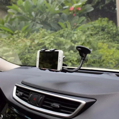 Cell Phone Holder Car, Windshield/Dashboard/Window Car Phone Holder Mount, Suction Cup Phone Mount for Car Truck Compatible