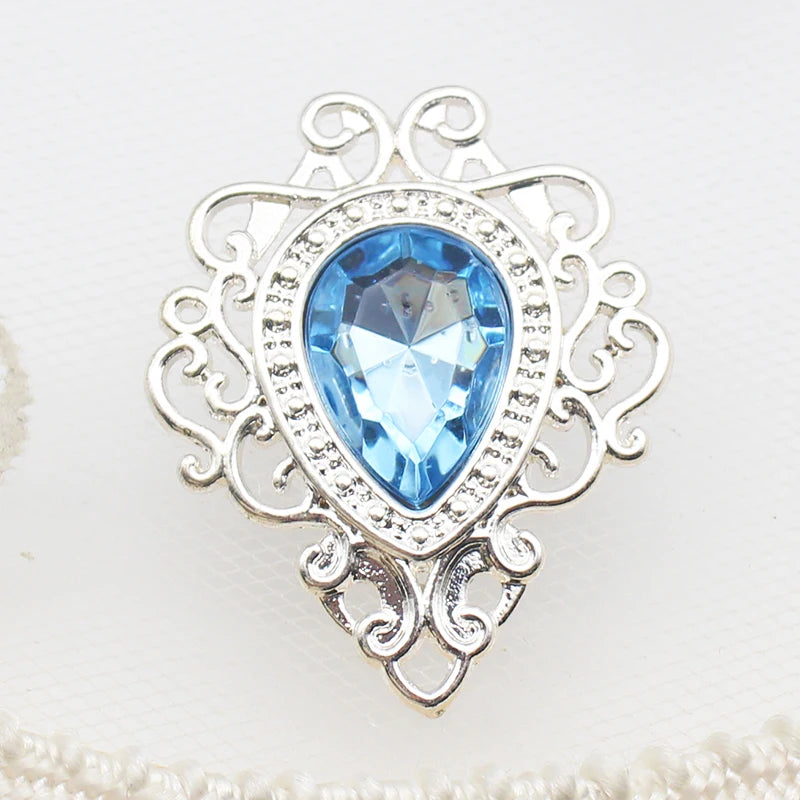 10 pieces of new crystal sewing accessories, sewing accessories, decorations, artificial accessories, used to decorate the party