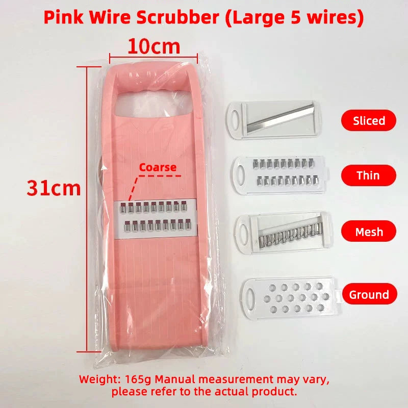 Vegetable Fruit Slicer Multifunctional Manual Food Grater Cutter Potato Household Chopper Kitchen Veggie Dicer Gadgets