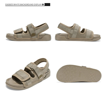 Sandals for men summer breathable cooldown men's outdoor sports leisure soft sole anti slip water wading outdoor beach shoes