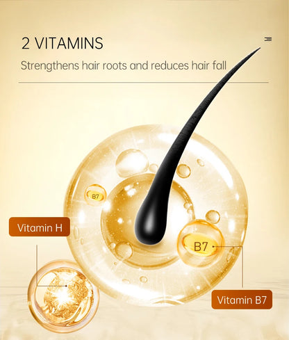 PURC 300ML Biotin Hair Shampoo Scalp Cleaning Nourishing Strengthen Roots Shampoos Hair Care Products for All Hair Types